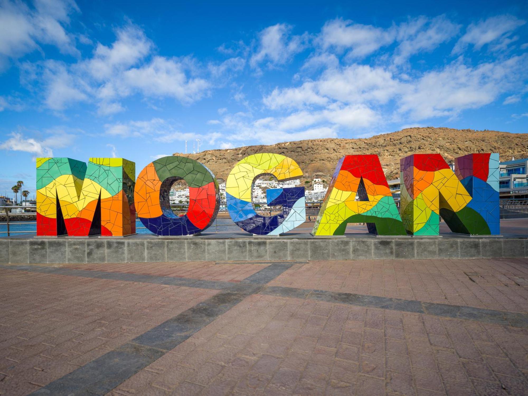 Amarre Palm Lägenhet Puerto De Mogan Exteriör bild