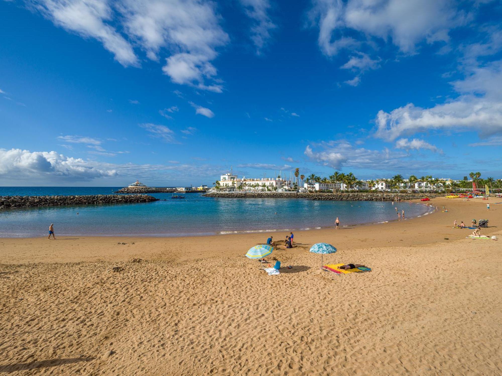 Amarre Palm Lägenhet Puerto De Mogan Exteriör bild