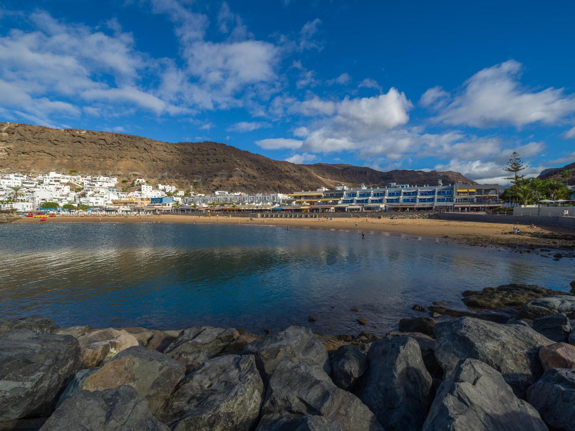 Amarre Palm Lägenhet Puerto De Mogan Exteriör bild